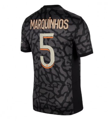 Paris Saint-Germain Marquinhos #5 Replica Third Stadium Shirt 2023-24 Short Sleeve